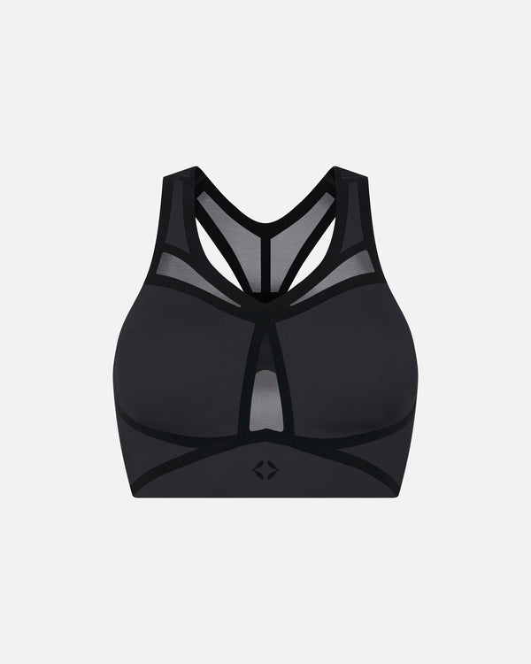 SPORTS BRA N°39 | Technique, ultra-confortable, tout terrain — True Black
