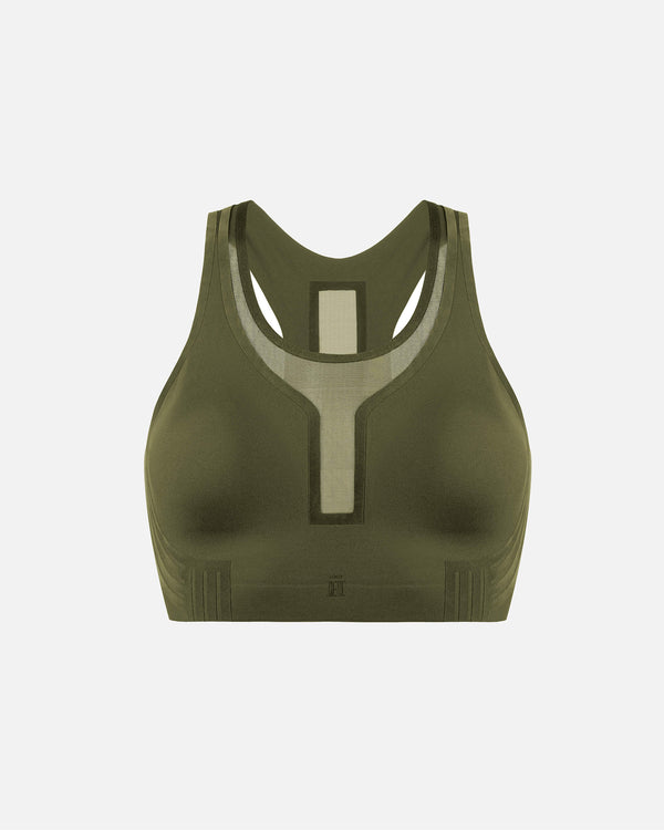 SPORTS BRA N°42 | Ultra-respirant et anti-friction — Kaki