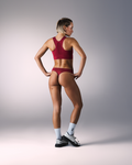 SPORTS BRA N°42 - STRING N°19 SET