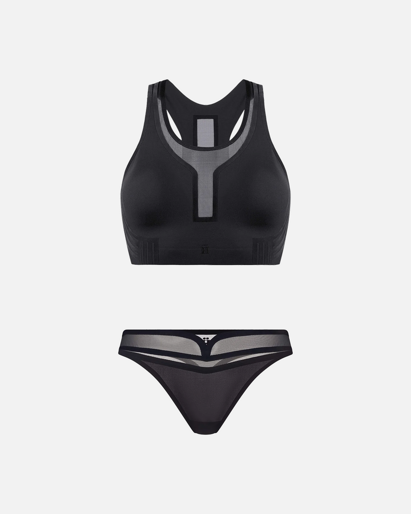 SPORTS BRA N°42 - STRING N°19 SET