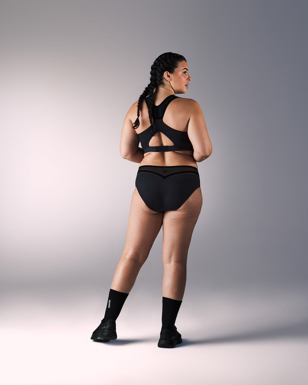 ghost culotte de sport sans couture hastko EVERDRY PANTY 03 #color_true-black