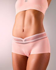 femme portant un shorty de sport sans couture hastko SHORTY N°19 